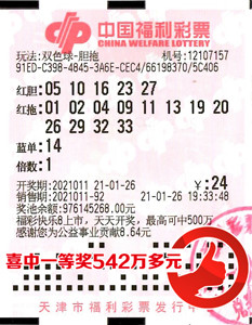 中国福利彩票双色球开奖，揭晓2021年第145期的惊喜时刻