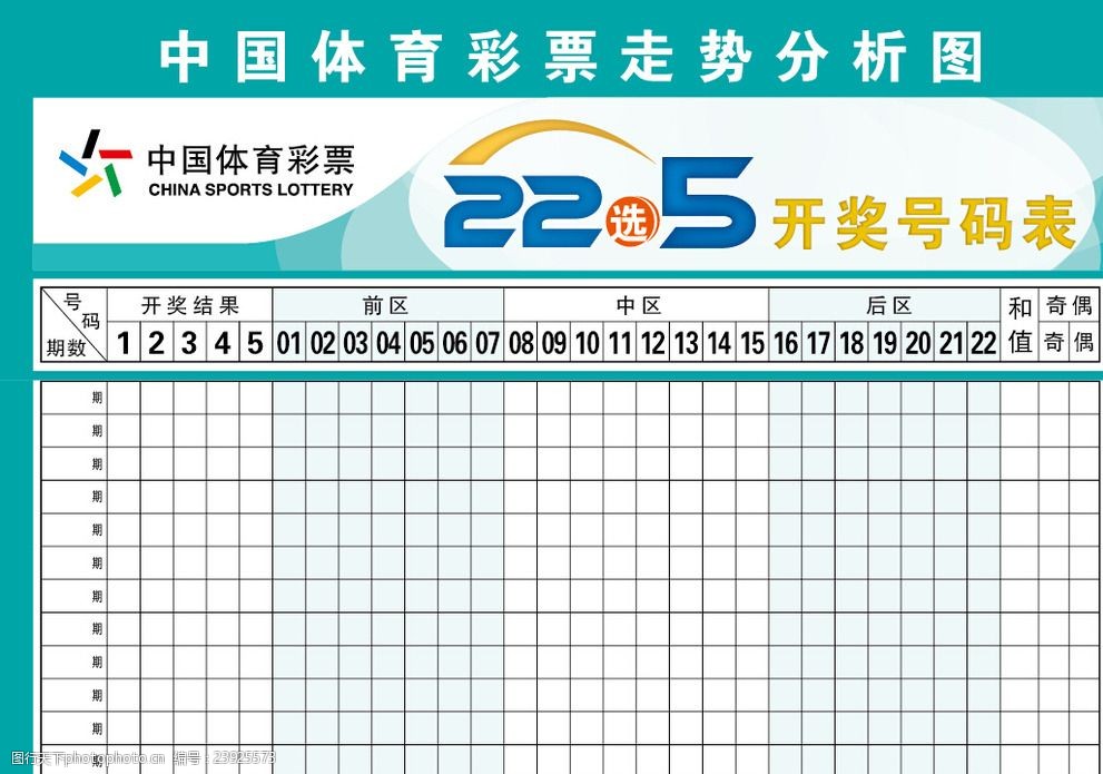 揭秘22选5开奖结果中的原风采走势图