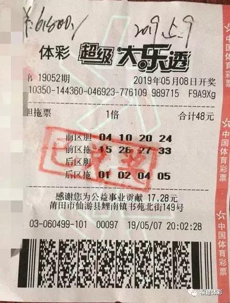 大乐透玩法中奖规则图表解析