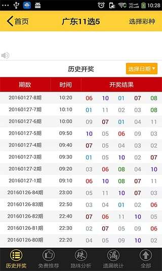 广东11选5走势图分析