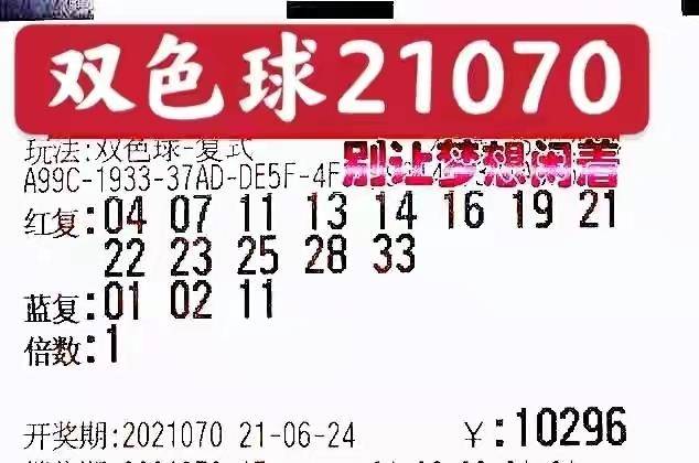 双色球2024061期开奖揭晓，幸运号码带来的惊喜