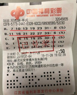双色球彩票中四等奖解析，12选2中4，奖金究竟是多少？