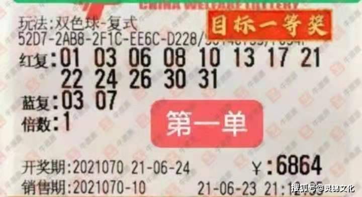 双色球20007期晒票，期待与惊喜的交汇