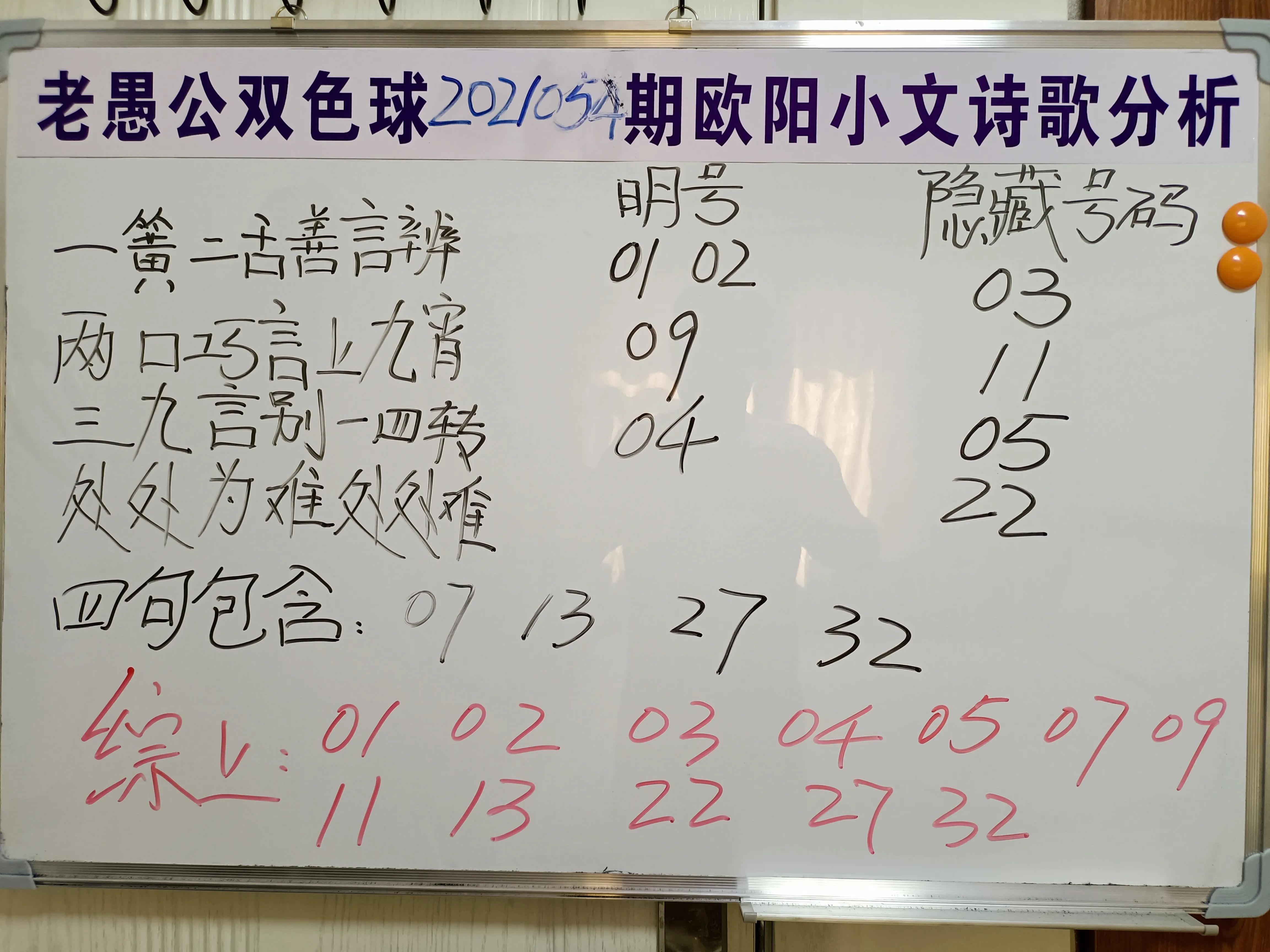 双色球幽默定红球字谜大解密