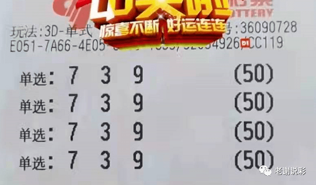 福彩3D独单专家预测——揭秘彩票预测之道
