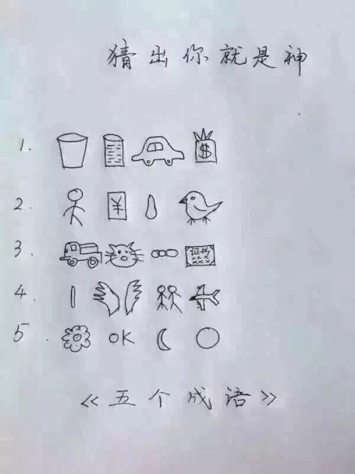 猜图三说了什么，一场引人入胜的猜谜游戏