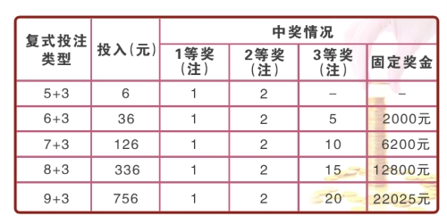 彩票复式计算，探索如何计算复式彩票的金额