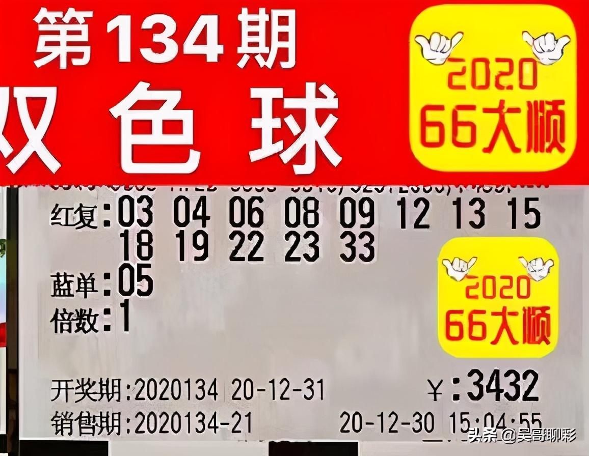 双色球开奖背后的故事，揭秘2020年5月3日的幸运时刻