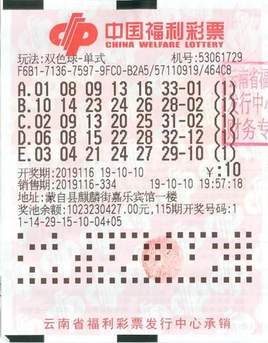 双色球第2020116期，幸运与梦想的交汇点